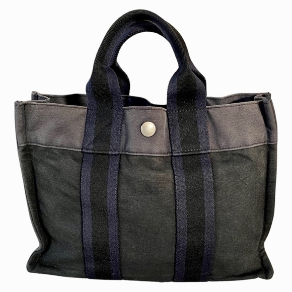 AUTHENTIC Hermes Toto Cotton Tote Bag - Picture 4 of 11